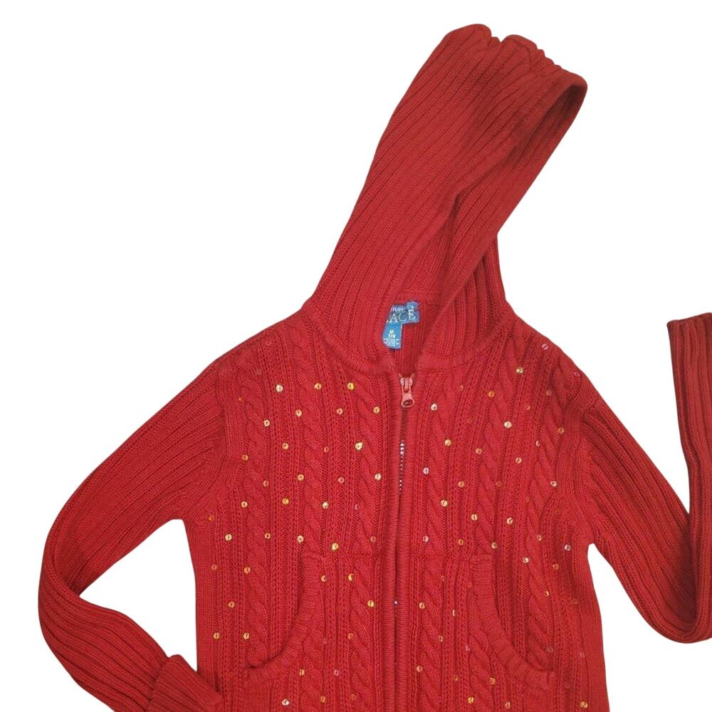 The Children's Place Knitted Red Sweater || M 7/8